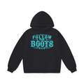 Follow the Boots (Oversize Heavyweight Fleece Hoodie)
